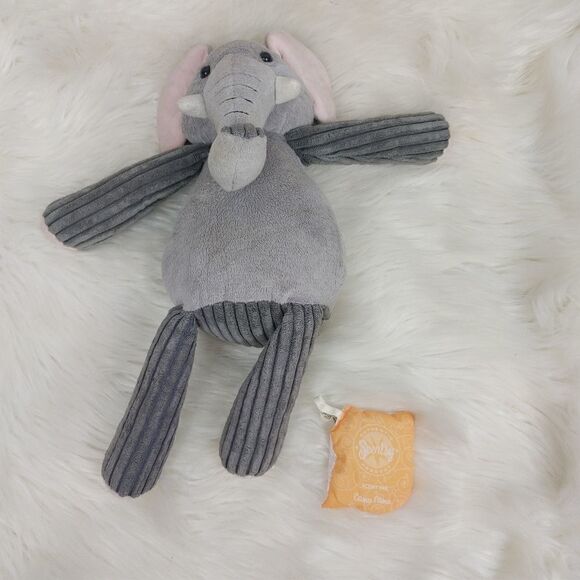 Scentsy Buddy Ollie The Elephant Gray Full Size Pl - Picture 1 of 10